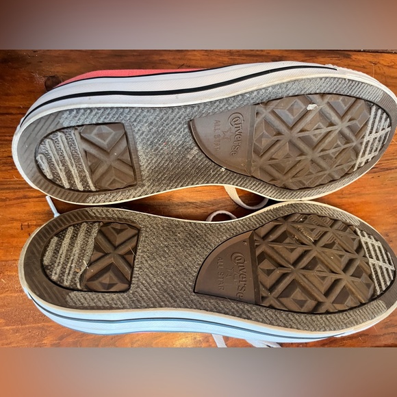 Pink Converse All Star sneakers, women’s 9 - Picture 2 of 4